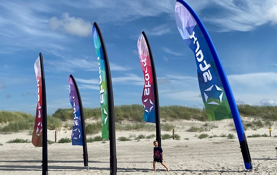 Beachvlaggen: Starx